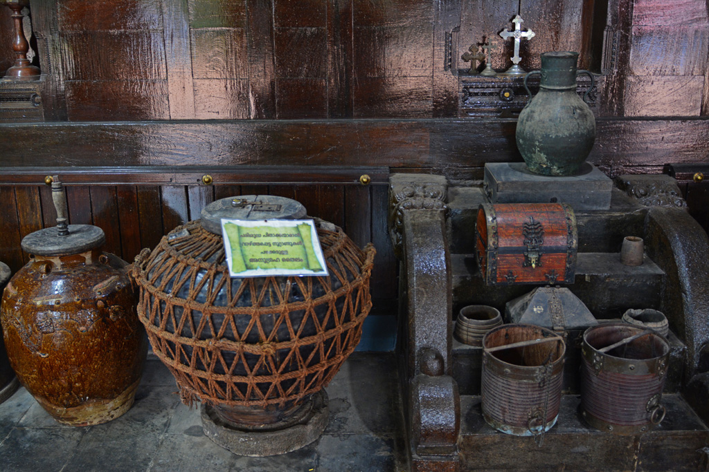 Artifacts at Niranam Church